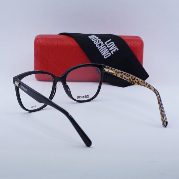 Final Price! Moschino MOL509 080700 Black Eyeglasses 54mm - Picture 4 of 12